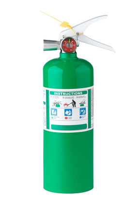 Fire extinguisher isolates